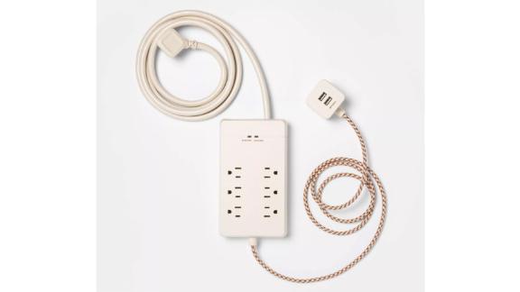 Heyday 6-Outlet Surge Protector With 6-Foot Extension Cord