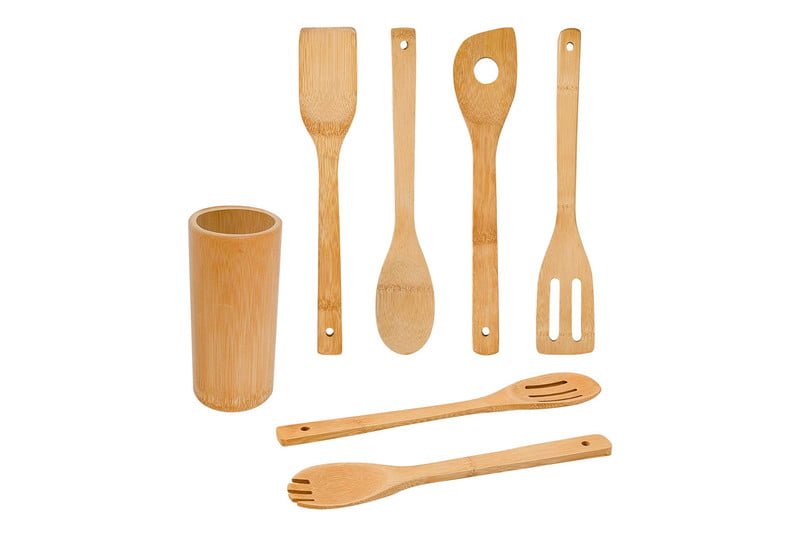 Bamboo kitchen utensils from Zri Bamboo.